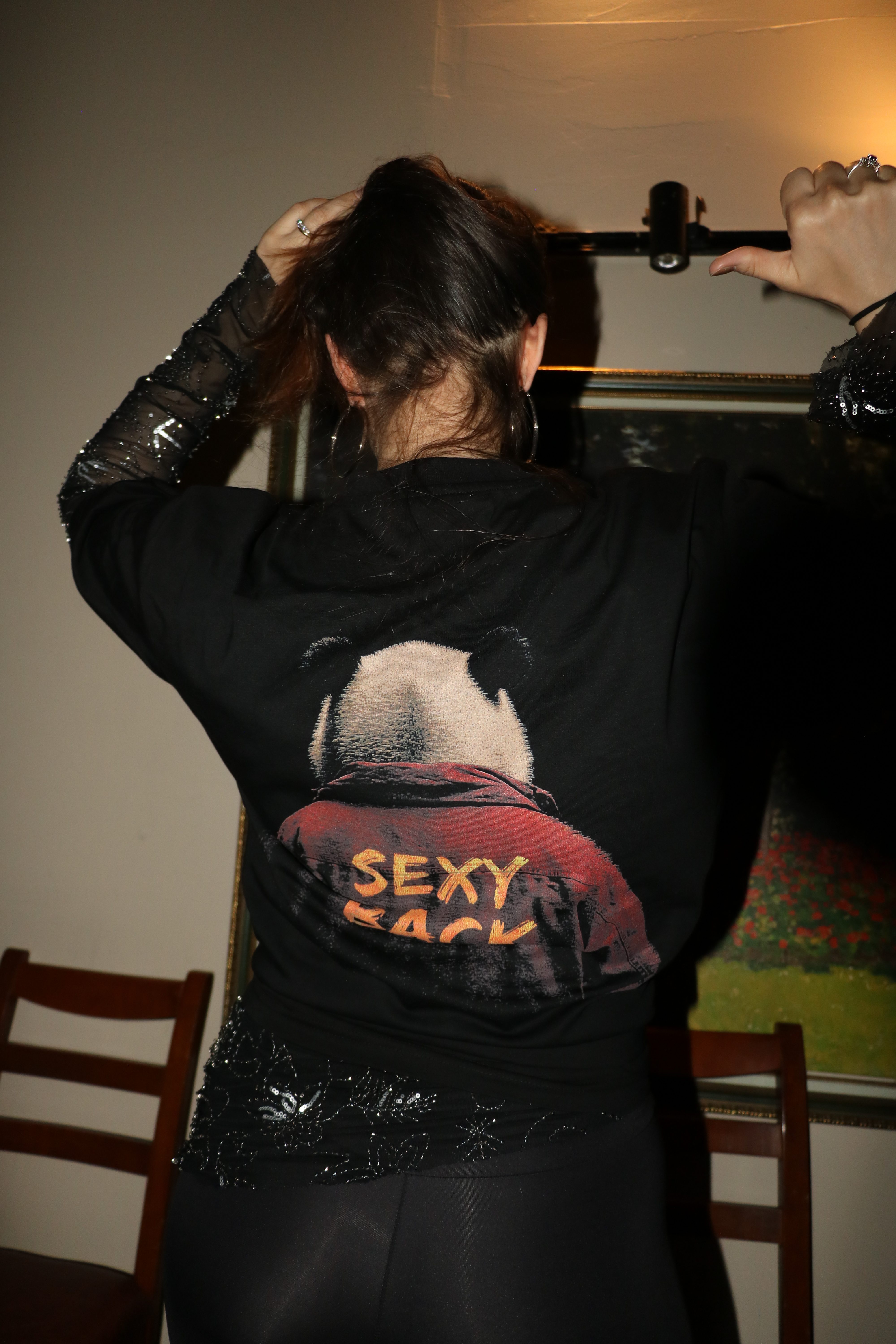 Pandami Music: 'SEXY BACK' Relaxed Unisex T-Shirt - Görsel 3
